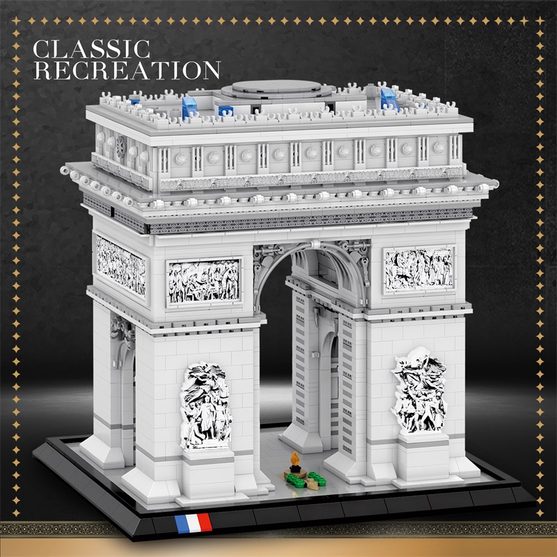 Kids Toys Paris - 3381PCS Arc de Triomphe Model Building
