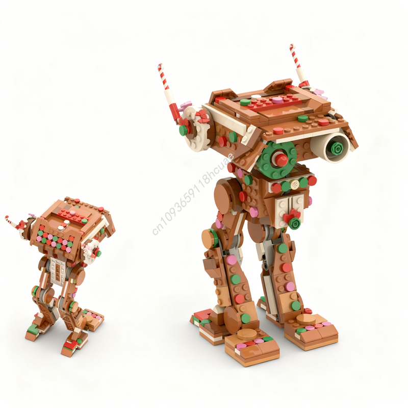Kids Toys Bd - 511pcs MOC Gingerbread BD 1 Star