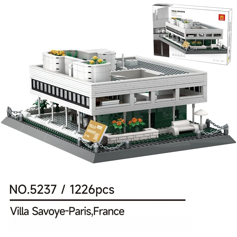Kids Toys Paris - 5 Types Creative Villa Savoye-Paris France