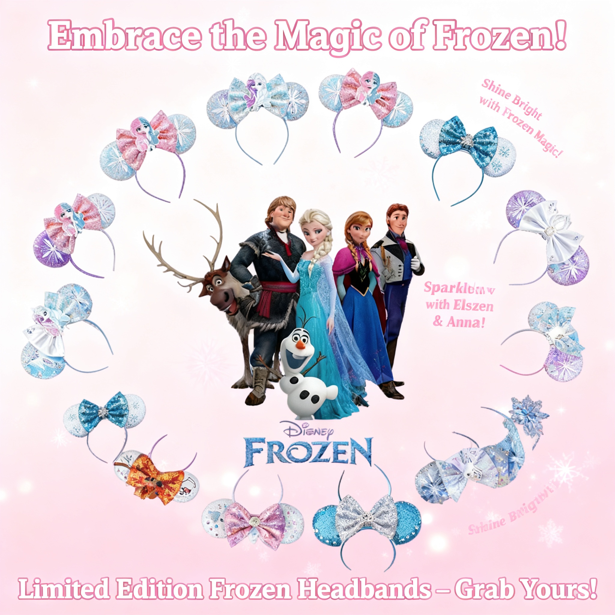 Kids Toys Return Gift - Disney Frozen Elsa Princess Anna Snowflake
