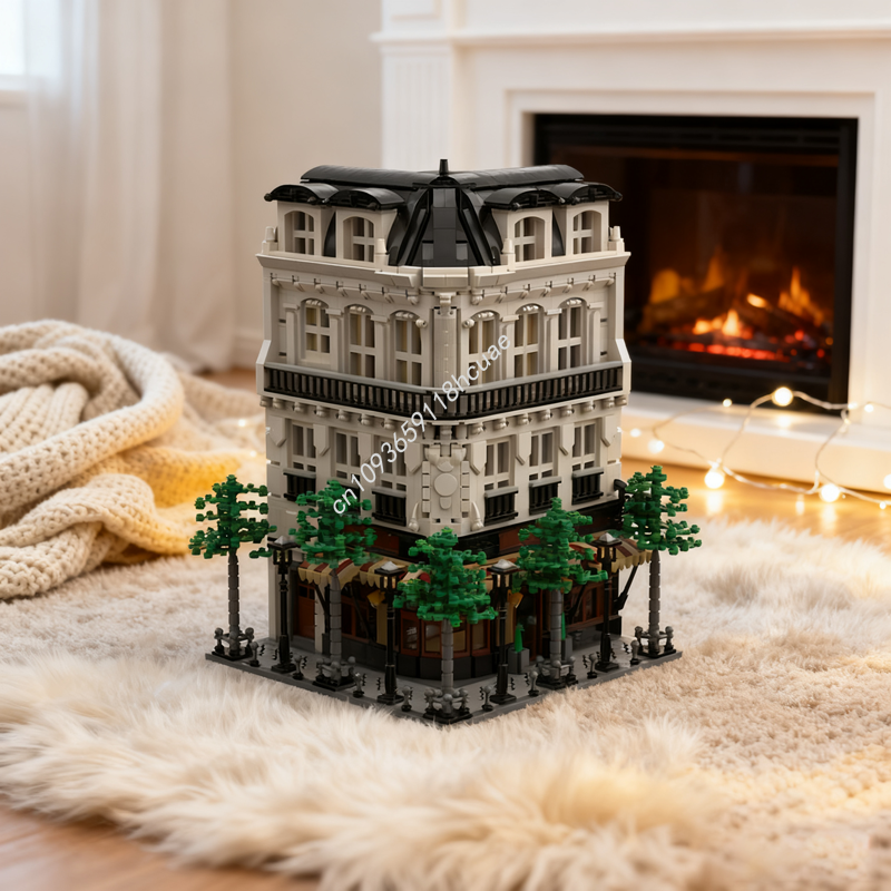 Kids Toys Paris - 4204pcs MOC Paris Boulangerie Studio Modulared
