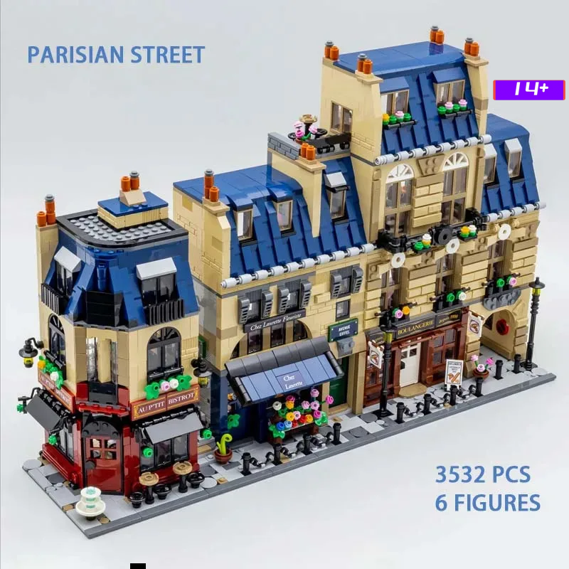 Kids Toys Paris - NEW MOC 3532 PCS Paris Architecture