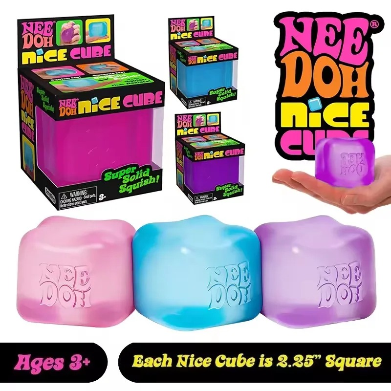 Sensory Fidget Toys - NeeDoh Squishy Schylling Atomic *Stress Relief