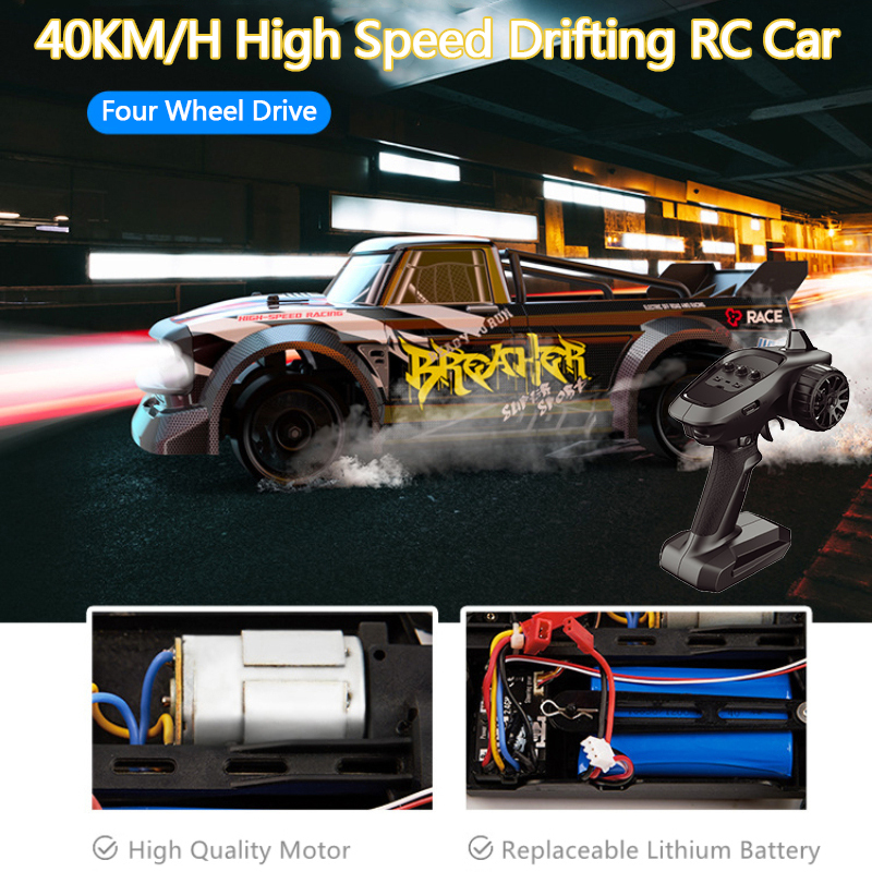 Kids Toys Under 300 - 40KM/H 4WD Drifting RC Car 1:16