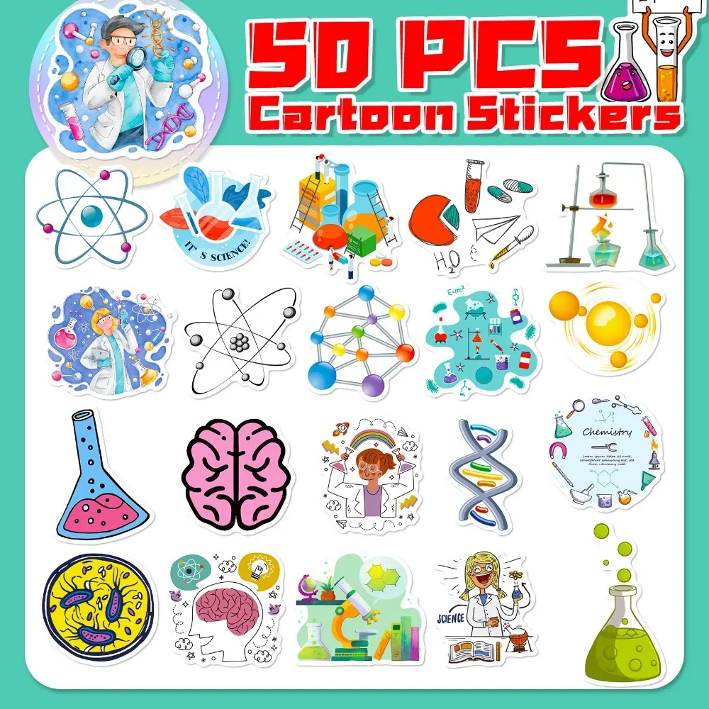 50PCS Cartoon Science Lab Stic - Kids Toys Vintage recensie en prijs