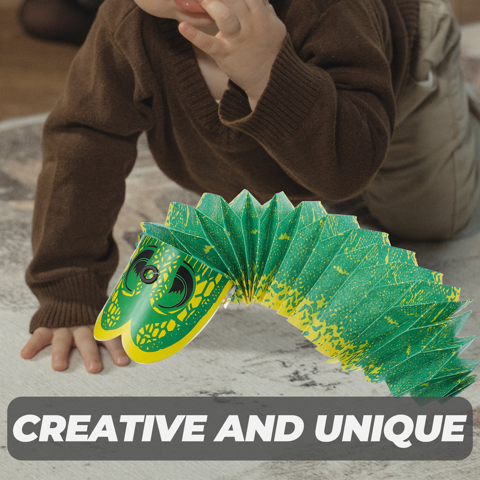 3Pcs Paper Caterpillar Toy Vin - Kids Toys Vintage recensie en prijs
