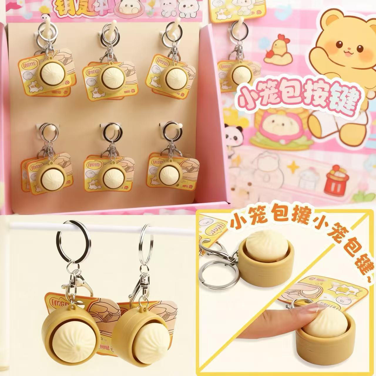 Mini Squishy Dumplings Button  - Kids Toys Return Gift recensie en prijs