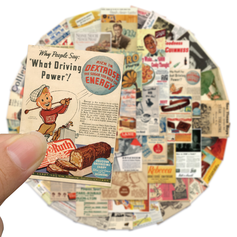 50PCS Vintage Newspaper Retro  - Kids Toys Vintage recensie en prijs