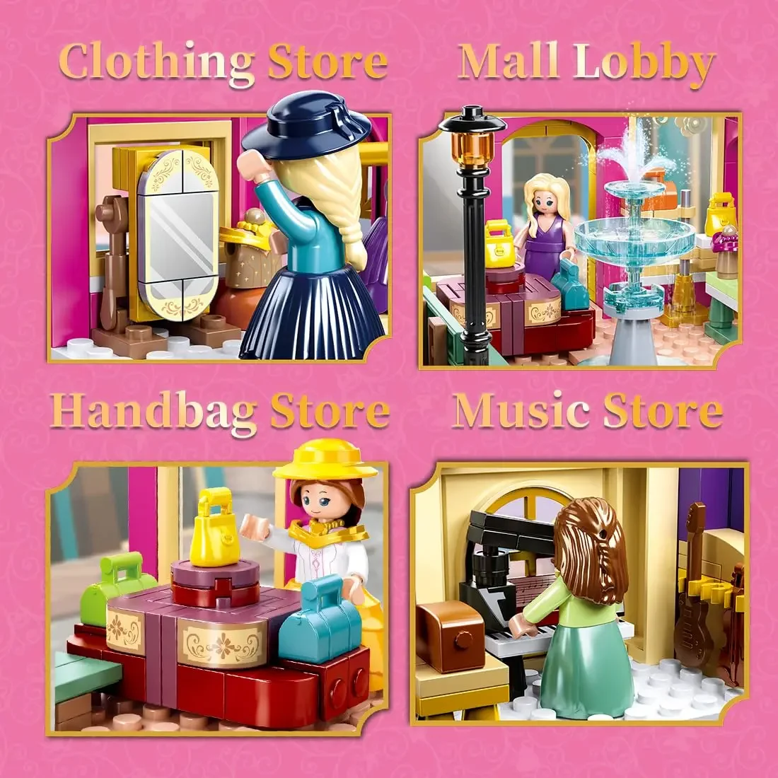 526PCS Fashion Department Stor - Kids Toys Mall recensie en prijs