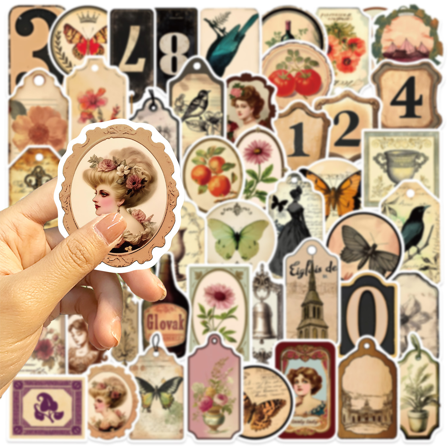 50PCS Cartoon Retro Victoria S - Kids Toys Victoria recensie en prijs