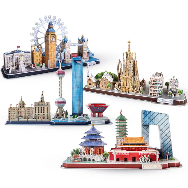 3D Puzzle Game DIY Toy Paper M - Kids Toys Paris recensie en prijs