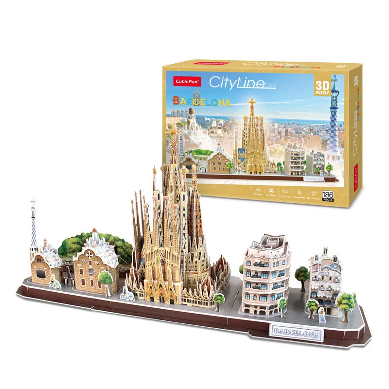 3D Puzzle Game DIY Toy Paper M - Kids Toys Paris recensie en prijs