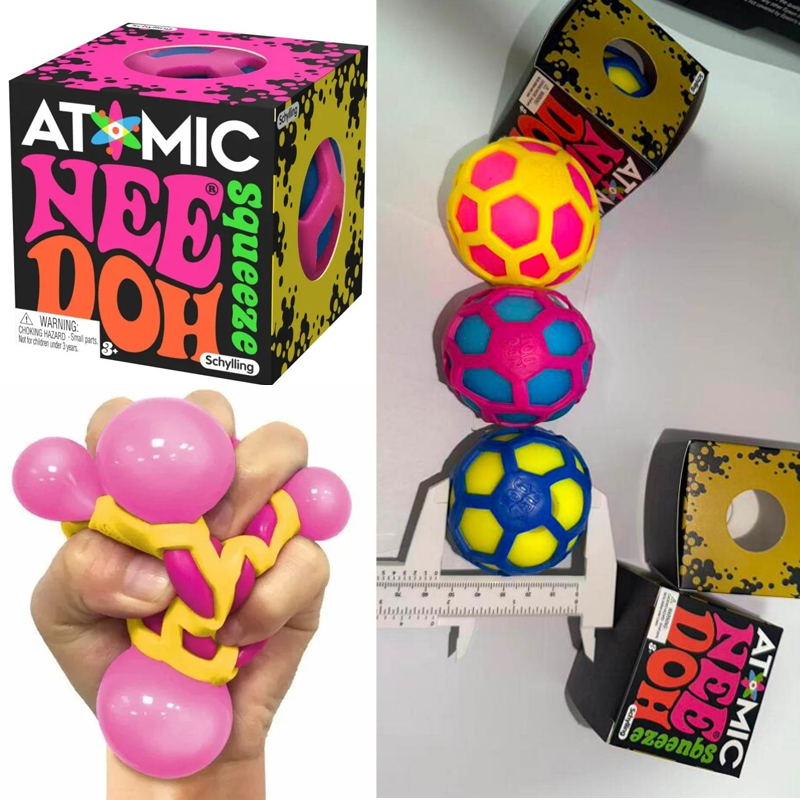 NeeDoh Squishy Schylling Atomi - Sensory Fidget Toys recensie en prijs