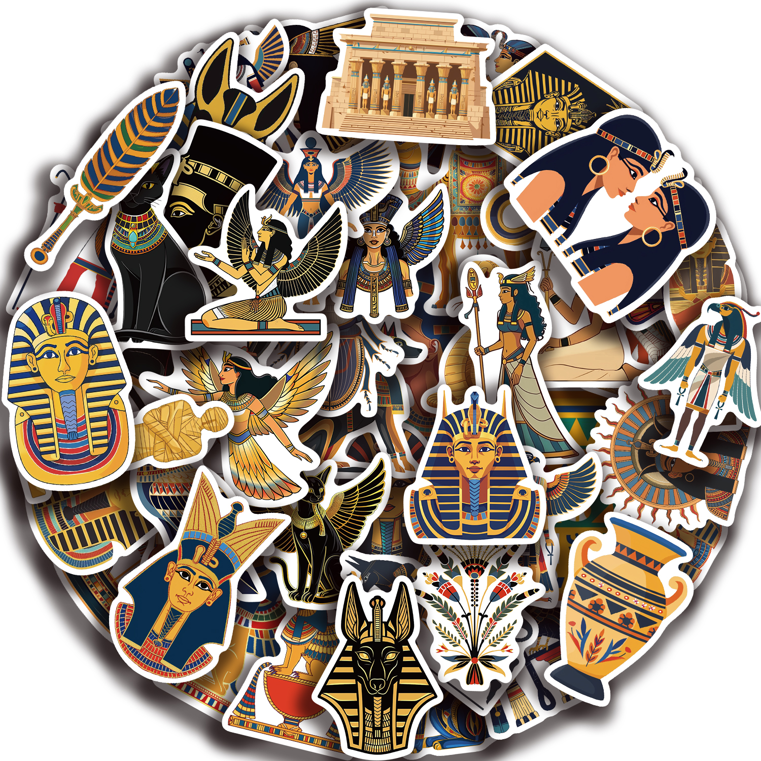 50PCS Ancient Egypt Stickers W - Kids Toys Egypt recensie en prijs