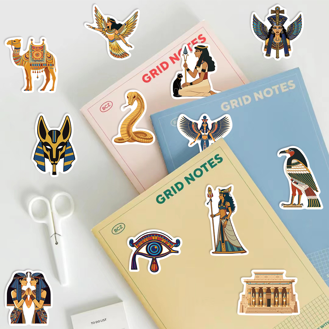 50PCS Ancient Egypt Stickers W - Kids Toys Egypt recensie en prijs