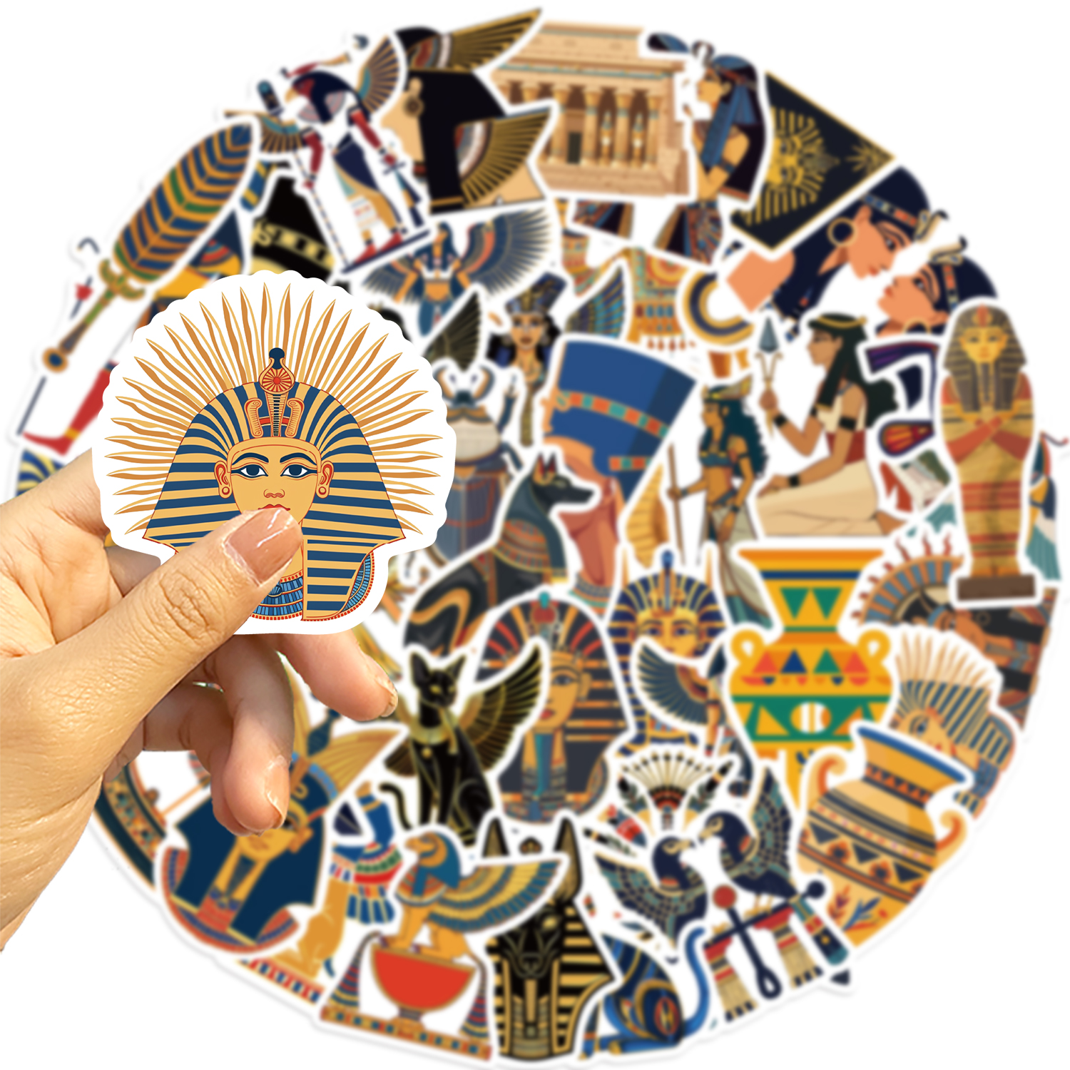 50PCS Ancient Egypt Stickers W - Kids Toys Egypt recensie en prijs