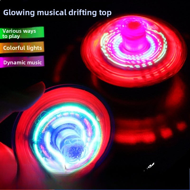 UFO Flashing Music Gyro Electr - Spin Top Gyro Toy recensie en prijs