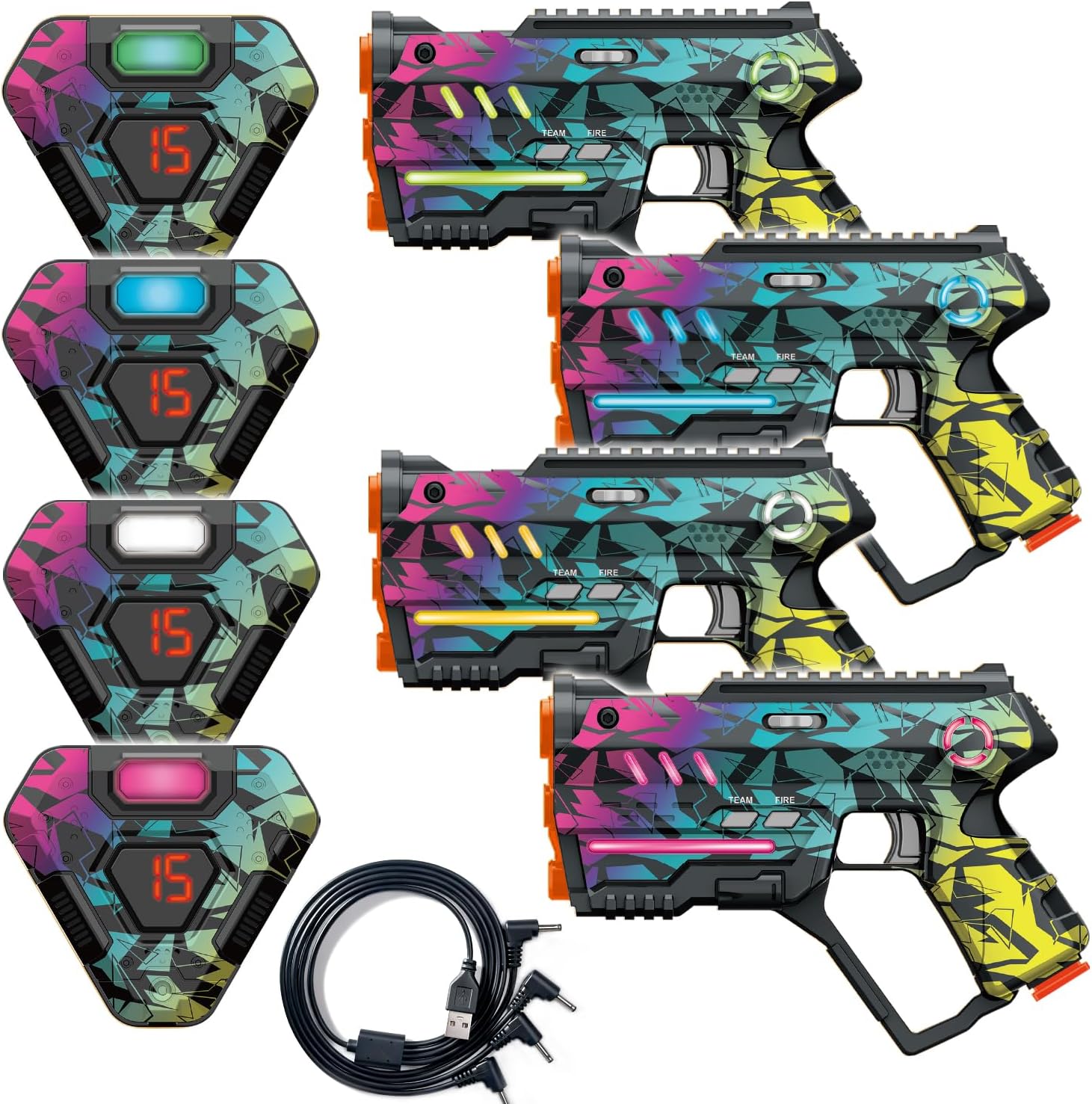 Rechargeable Laser Tag Set of  - Laser Tag Set Kids recensie en prijs