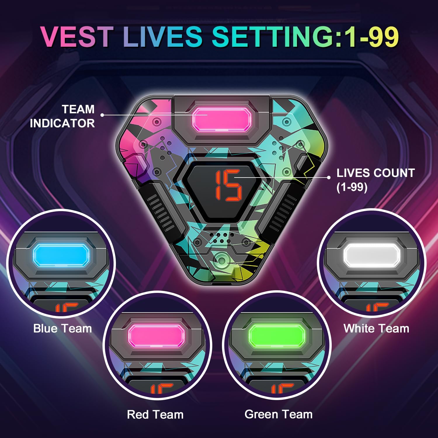 Rechargeable Laser Tag Set of  - Laser Tag Set Kids recensie en prijs
