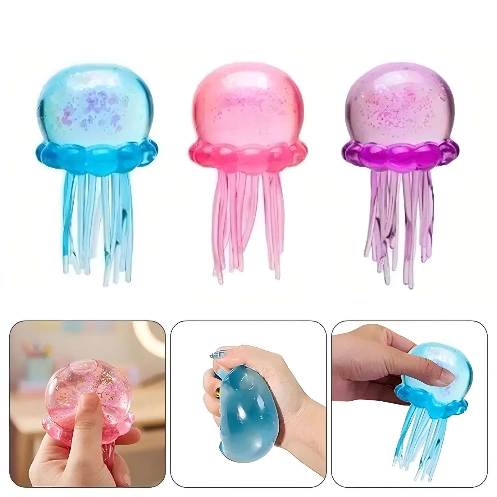 Trending Jellyfish Cube Squish - Sensory Fidget Toys recensie en prijs