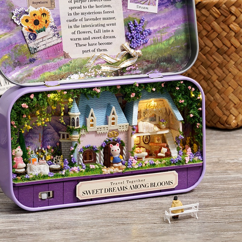 DIY Miniature Tin Box Theater  - Kids Toys Paris recensie en prijs