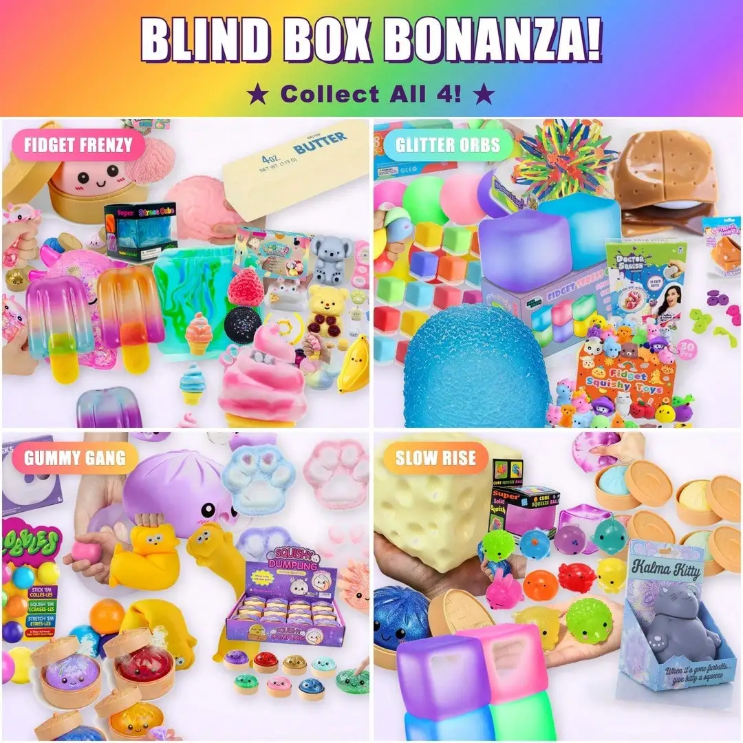 100Pcs Slow Rebound Squishy Sq - Sensory Fidget Toys recensie en prijs