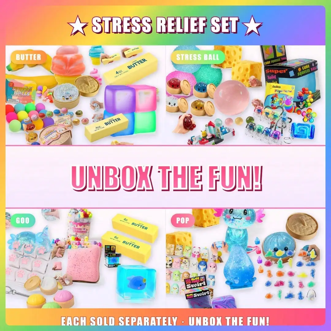 100Pcs Slow Rebound Squishy Sq - Sensory Fidget Toys recensie en prijs