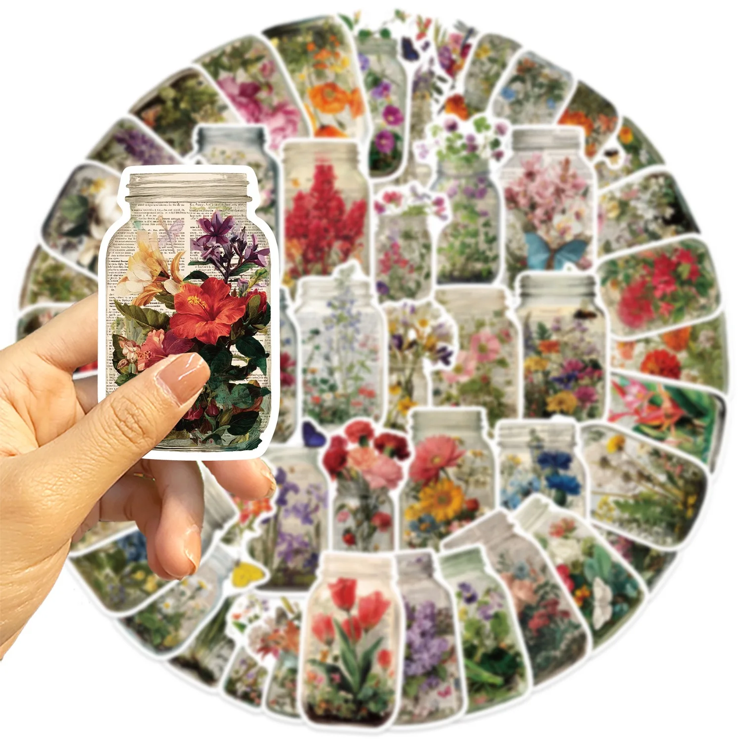 50pcs Vintage Bottle Flower St - Kids Toys Vintage recensie en prijs