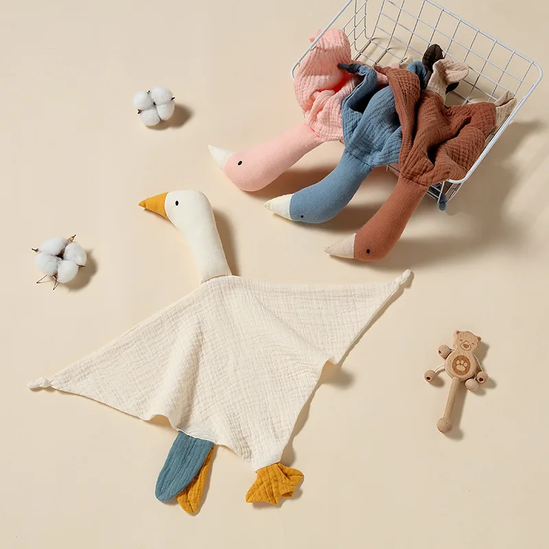 Cute Swan Baby Cotton Comforte - Kids Toys New Born recensie en prijs