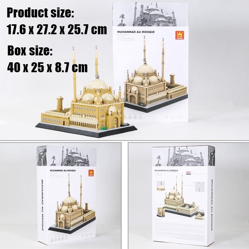 620PCS Egypt Muhammad Ali Mosq - Kids Toys Egypt recensie en prijs