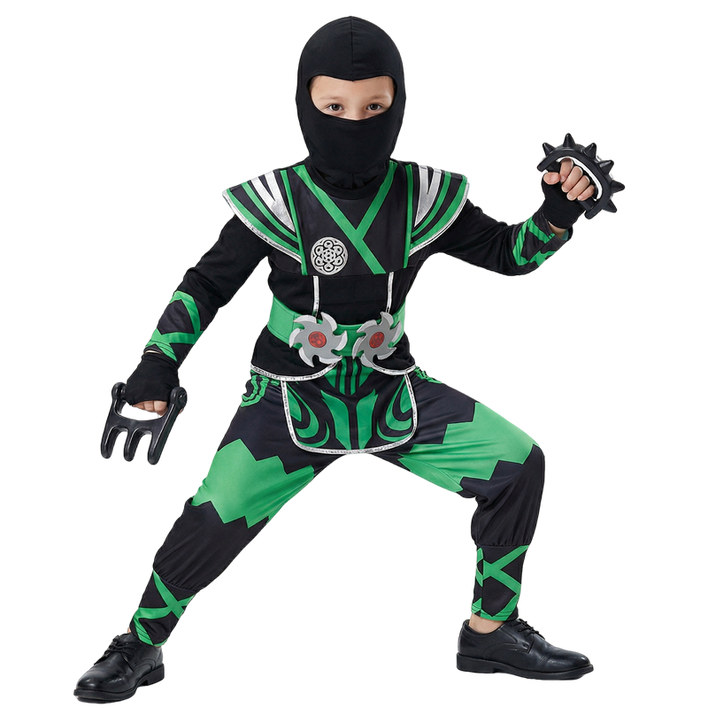 Green Ninja Costume for Kids w - Kids Toys Boys recensie en prijs