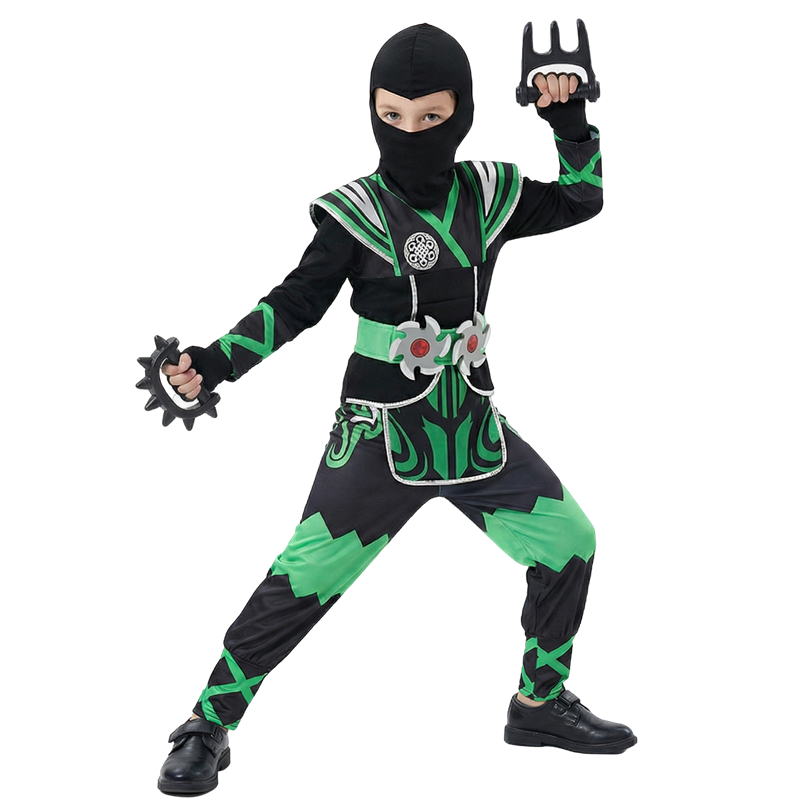 Green Ninja Costume for Kids w - Kids Toys Boys recensie en prijs