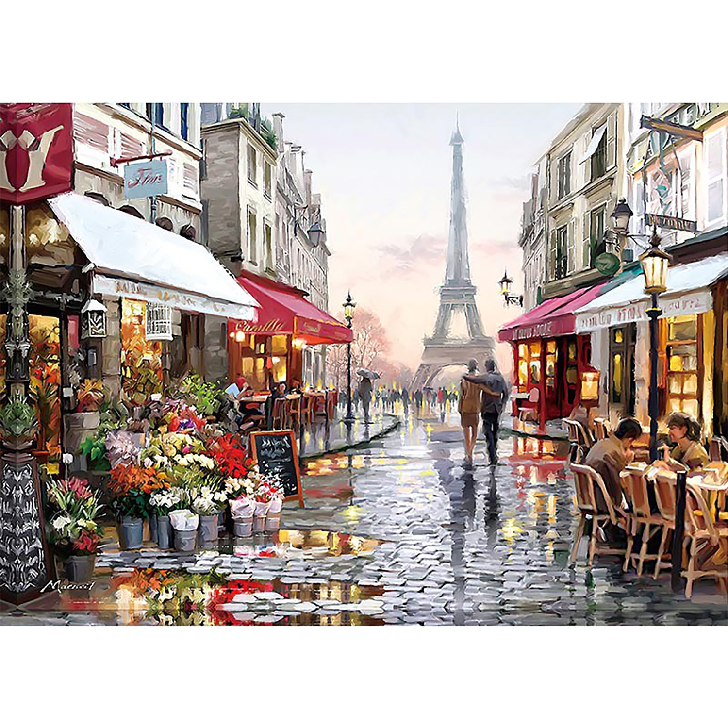 1000 Pieces Paris street Jigsa - Kids Toys Paris recensie en prijs