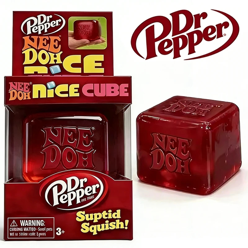 =* Dr Pepper x NeeDoh Nice Cub - Sensory Fidget Toys recensie en prijs