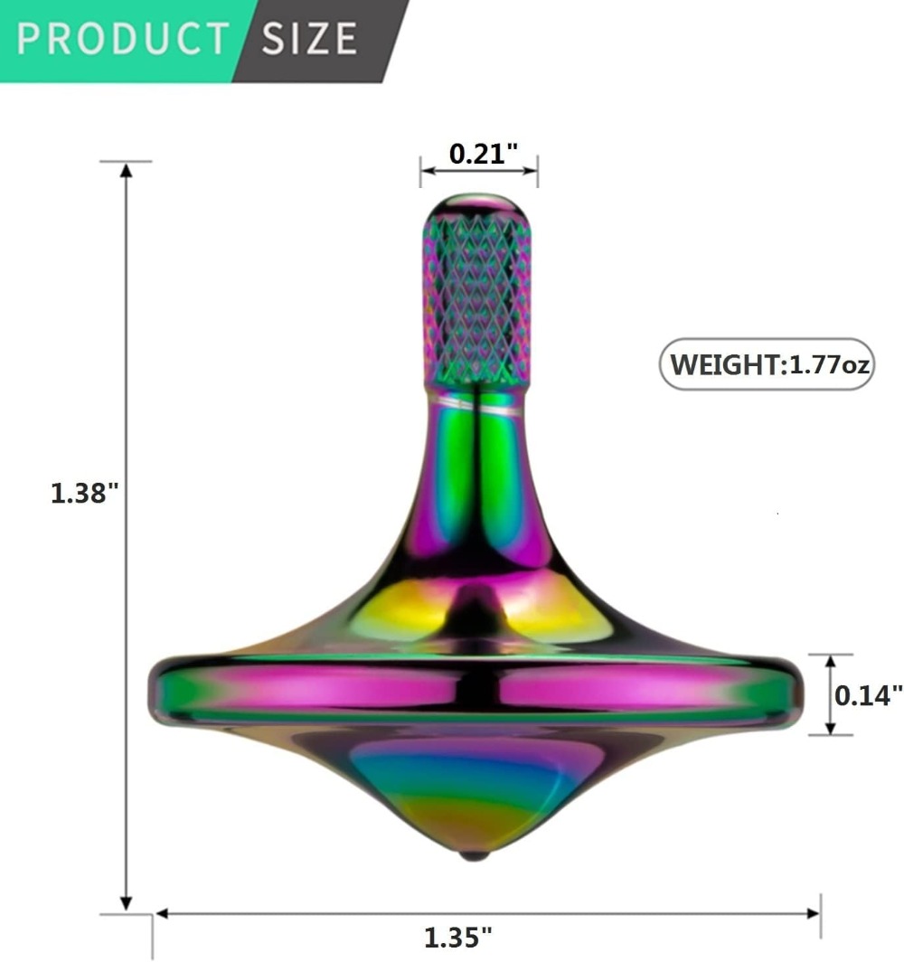 Precision Metal Spinning Top,  - Spin Top Gyro Toy recensie en prijs