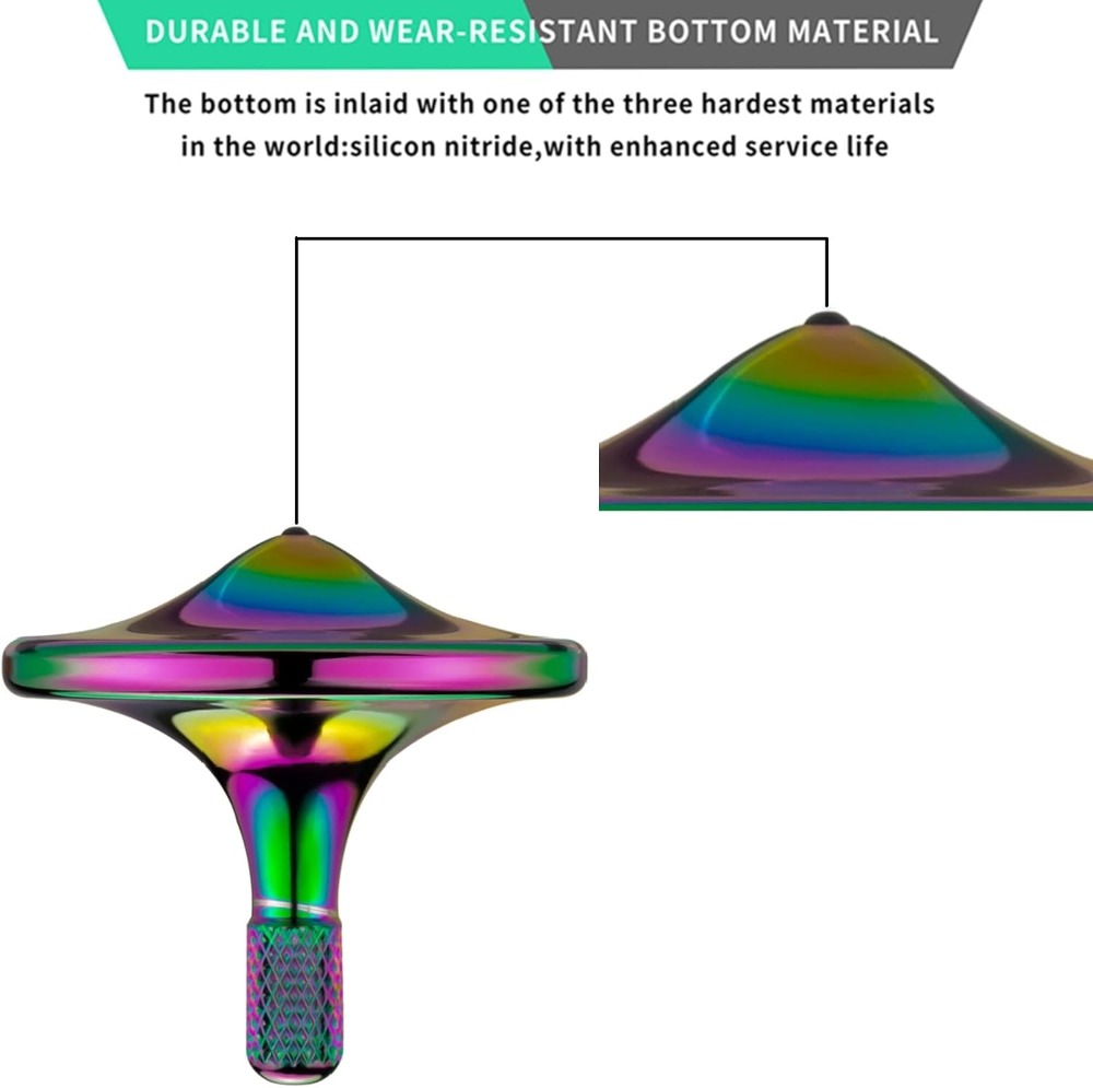 Precision Metal Spinning Top,  - Spin Top Gyro Toy recensie en prijs