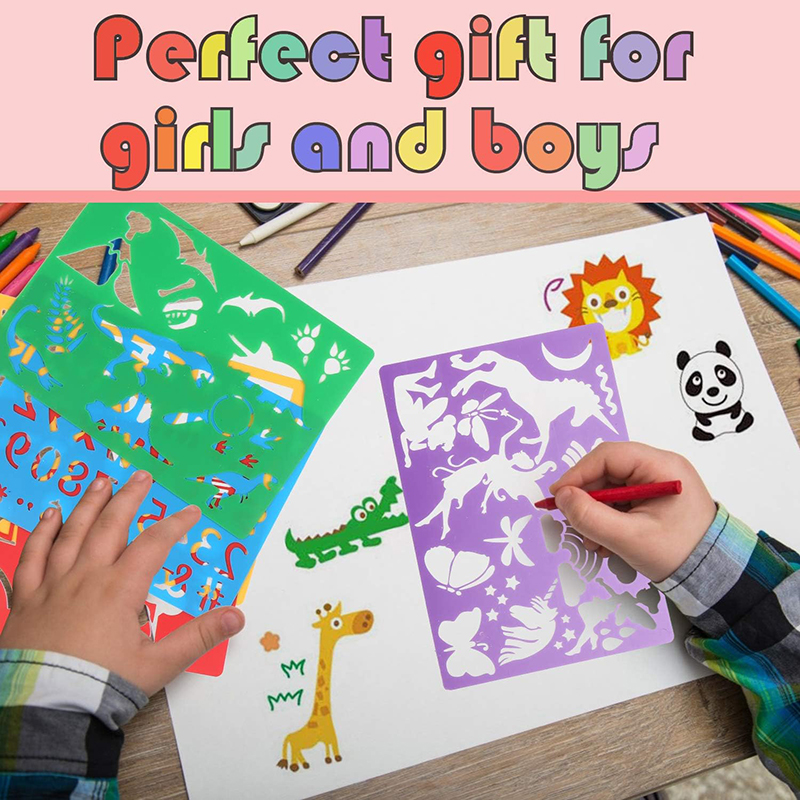 Kids Drawing Stencils Set 300+ - Kids Toys Under 300 recensie en prijs