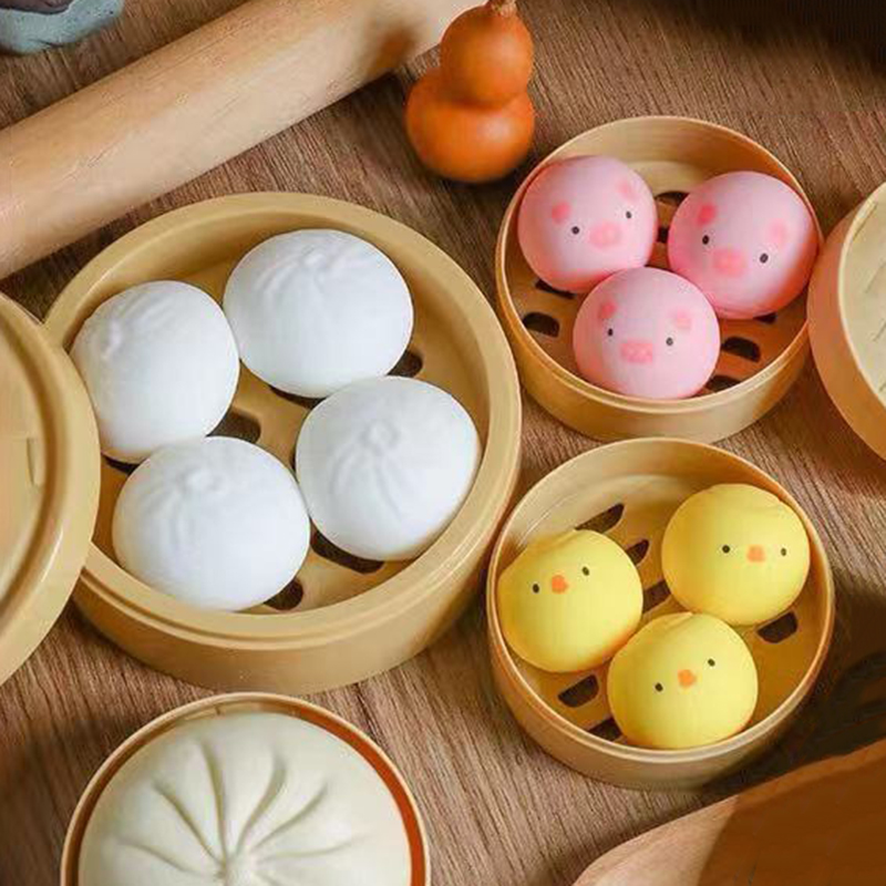Dumpling Squishy Toys Cartoon  - Sensory Fidget Toys recensie en prijs