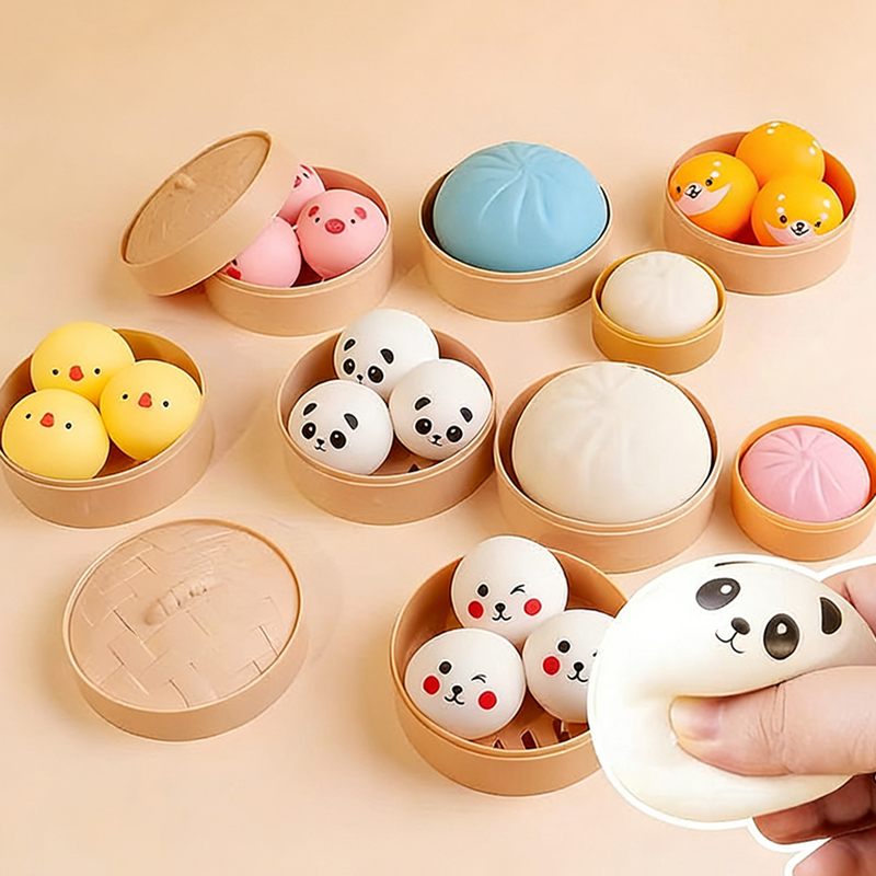 Dumpling Squishy Toys Cartoon  - Sensory Fidget Toys recensie en prijs