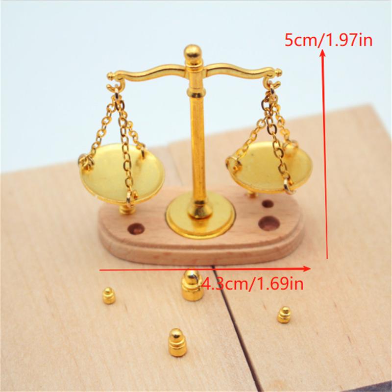 1:12 Dollhouse Vintage Balance - Kids Toys Return Gift recensie en prijs