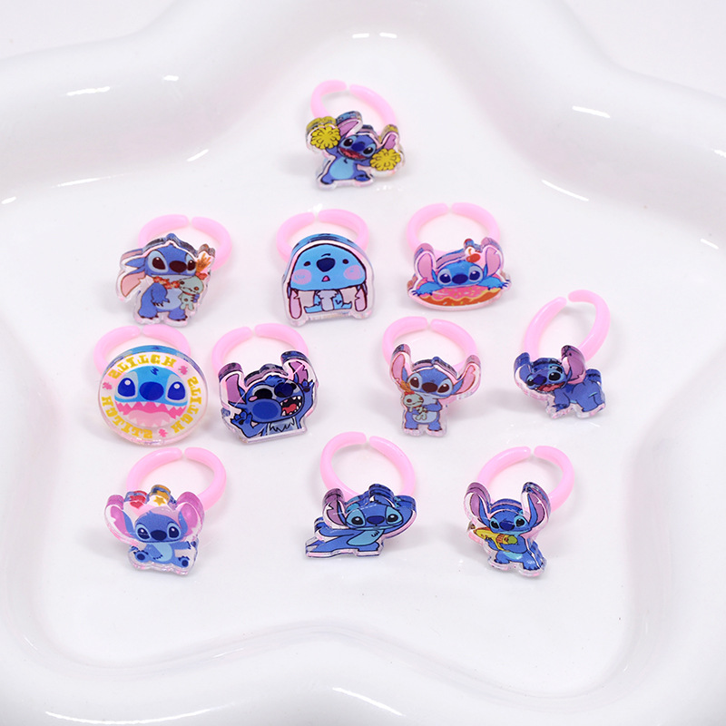Stitch Acrylic Ring 10/20pcs K - Kids Toys Return Gift recensie en prijs