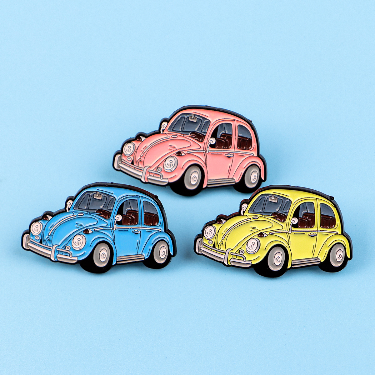 3pcs Vintage Car Enamel Pin Ca - Kids Toys Vintage recensie en prijs