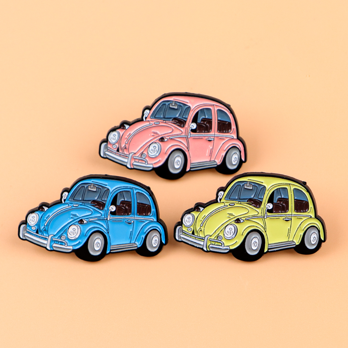 3pcs Vintage Car Enamel Pin Ca - Kids Toys Vintage recensie en prijs