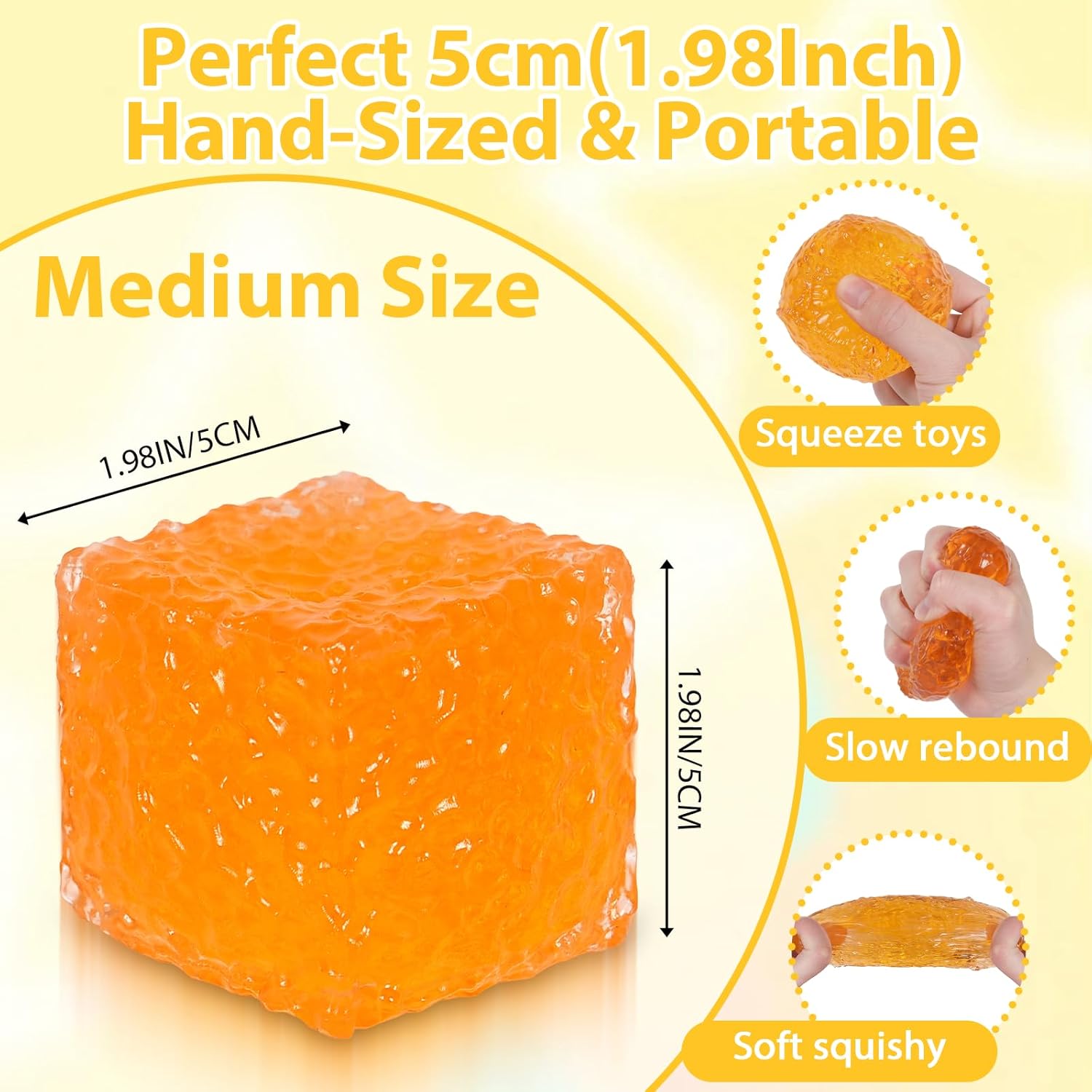 Frosted Honeycomb Ice Cube Squ - Sensory Fidget Toys recensie en prijs