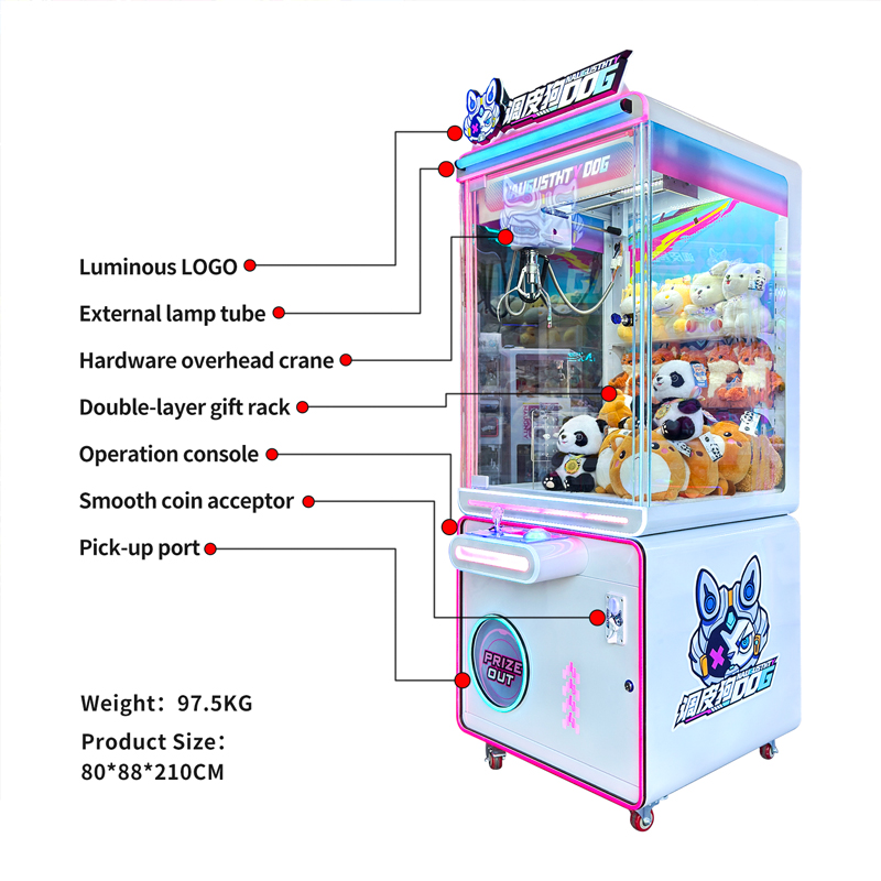Luxury Round Edge Crane Machin - Kids Toys Mall recensie en prijs