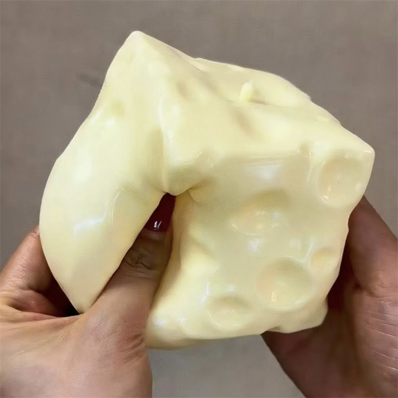 *~*-Jumbo Cheese Cube Stress B - Sensory Fidget Toys recensie en prijs