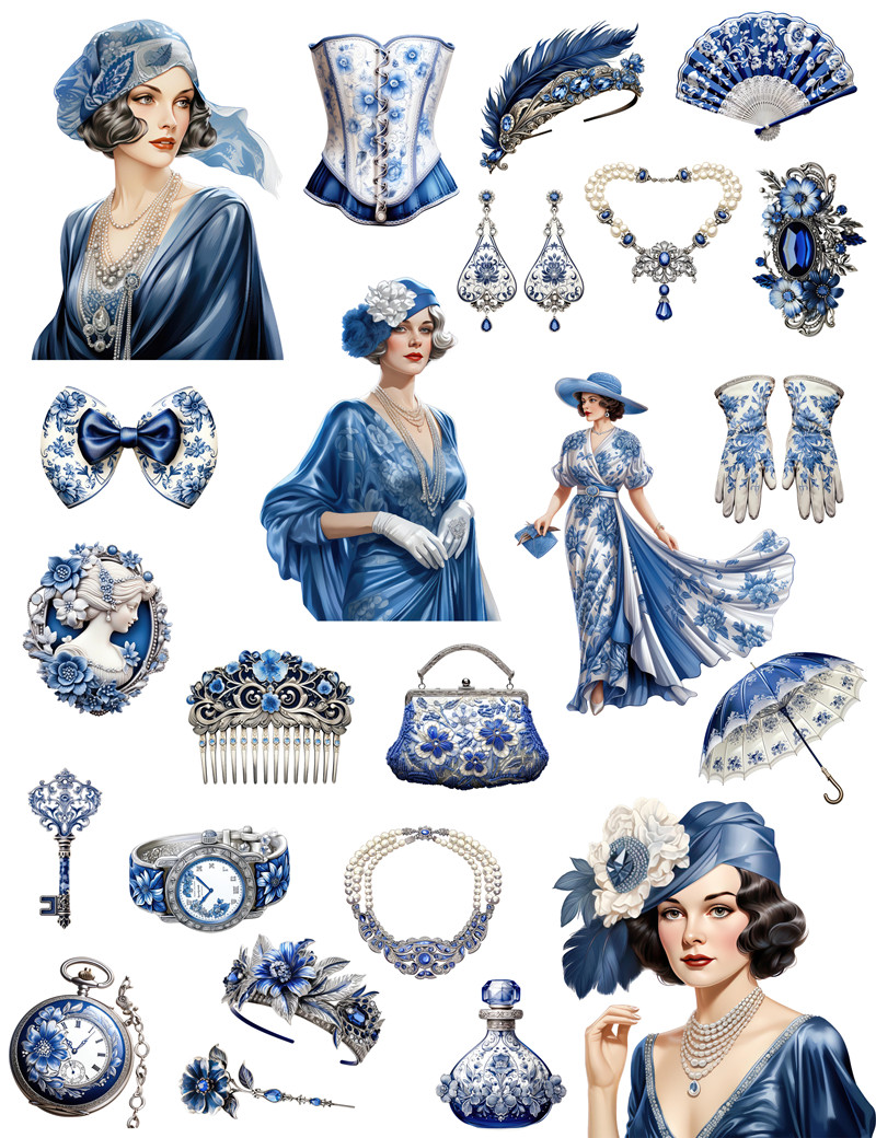 Blue Victoria Girl Stickers Cr - Kids Toys Victoria recensie en prijs