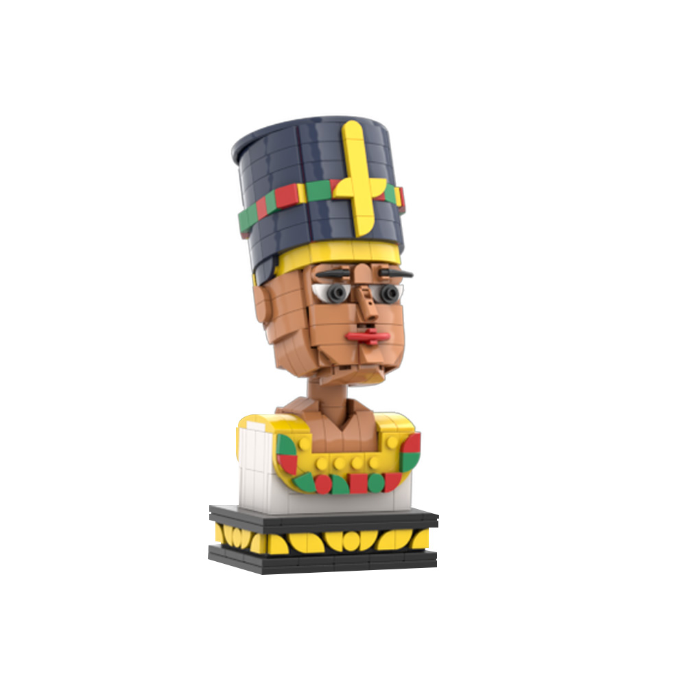 MOC Nefertiti Egypt queen Buil - Kids Toys Egypt recensie en prijs
