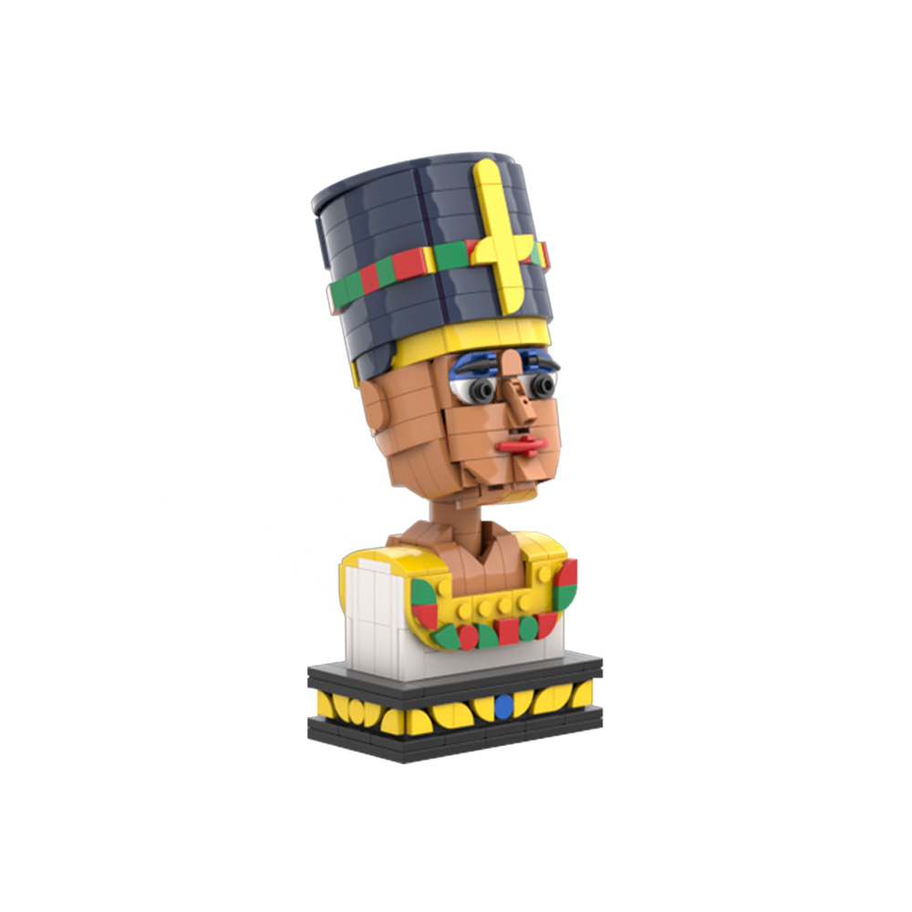 MOC Nefertiti Egypt queen Buil - Kids Toys Egypt recensie en prijs