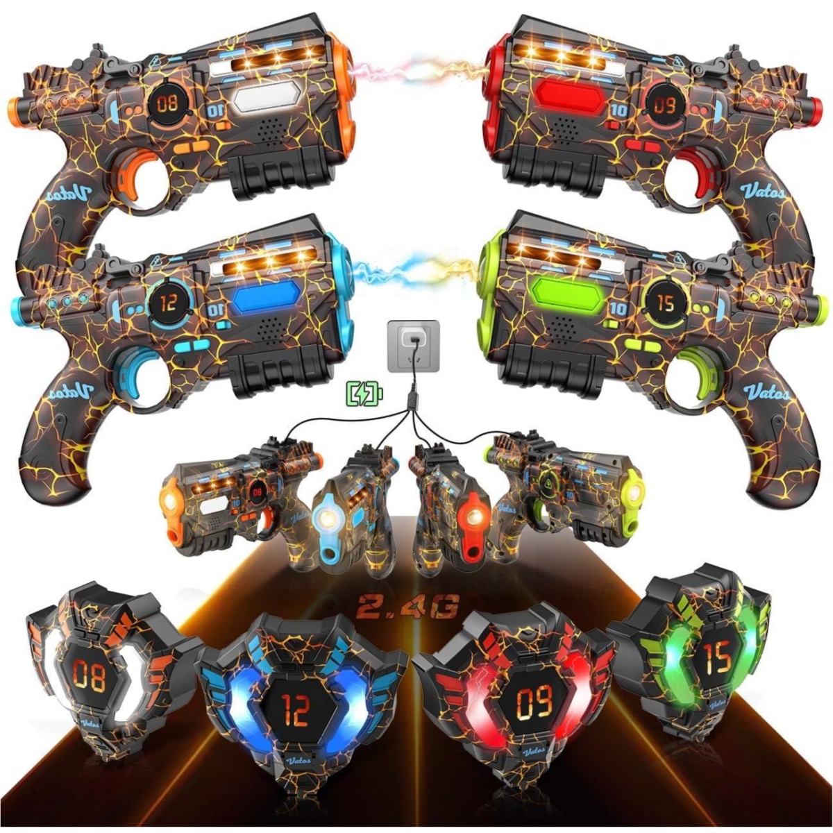 VATOS Kids Christmas Party Gif - Laser Tag Set Kids recensie en prijs